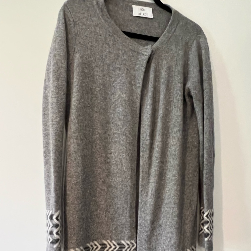 Woman’s Allude long cardigan Cashmere